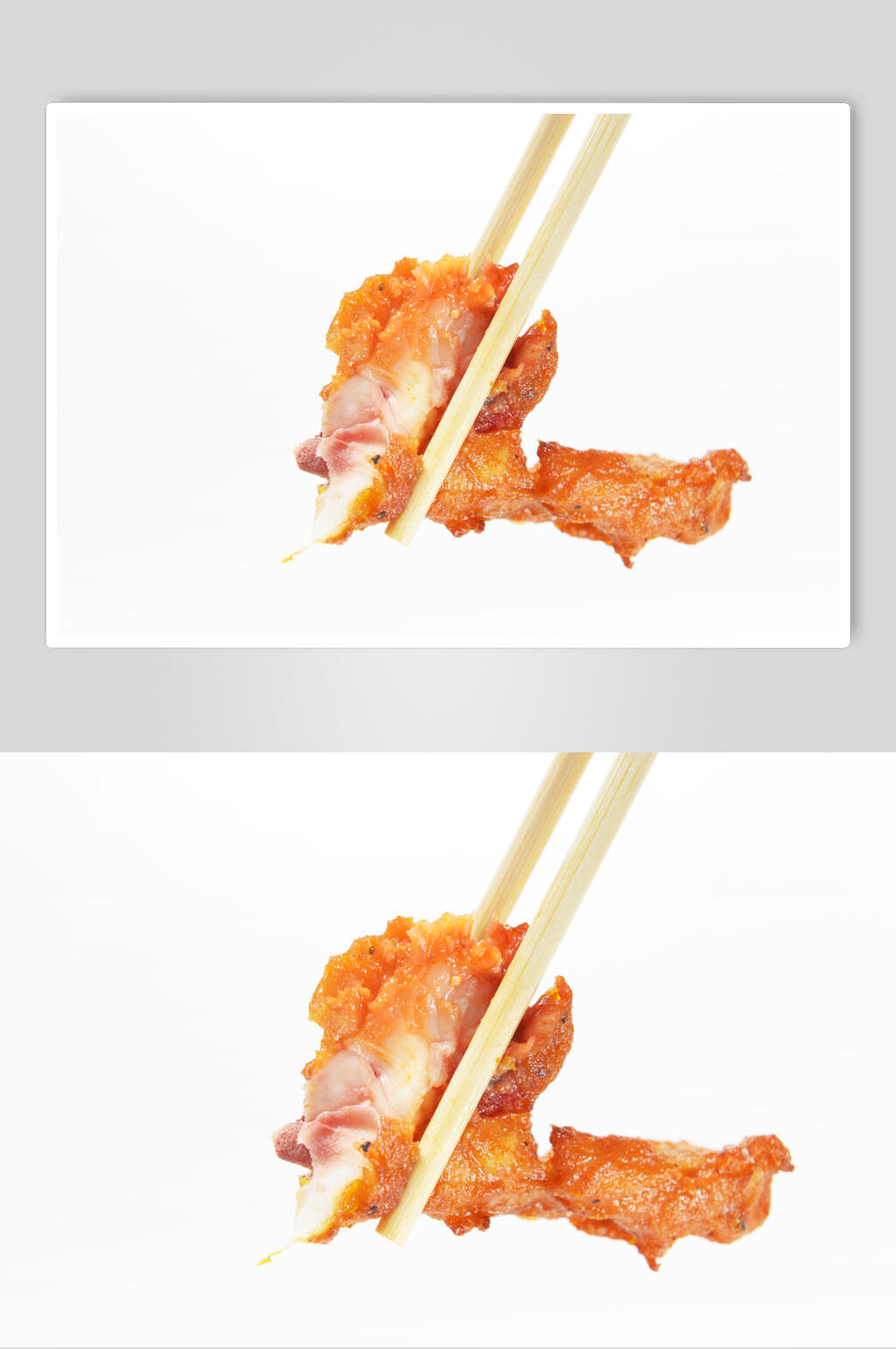 美味鸡肉烧烤炸串摄影图素材