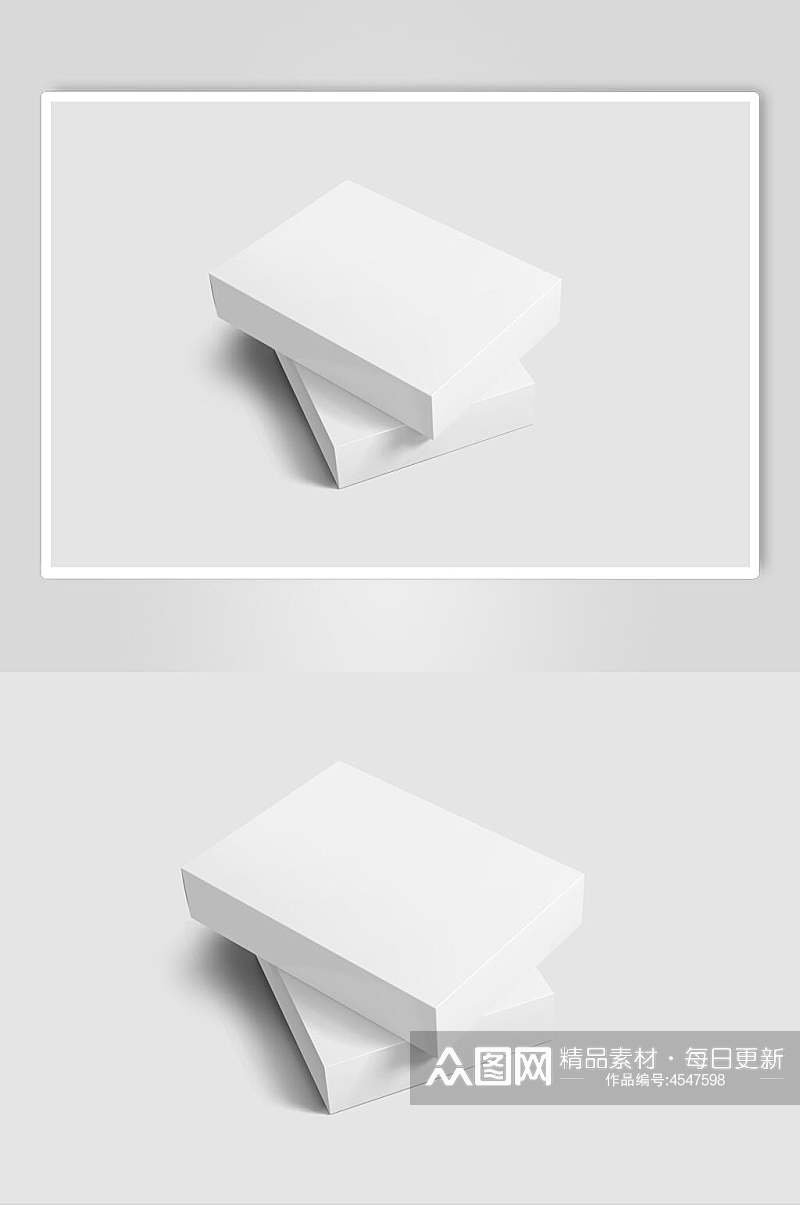 方形产品盒文创样机素材