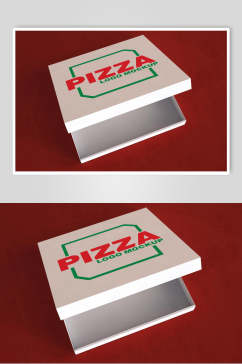 披萨盒子LOGO展示样机