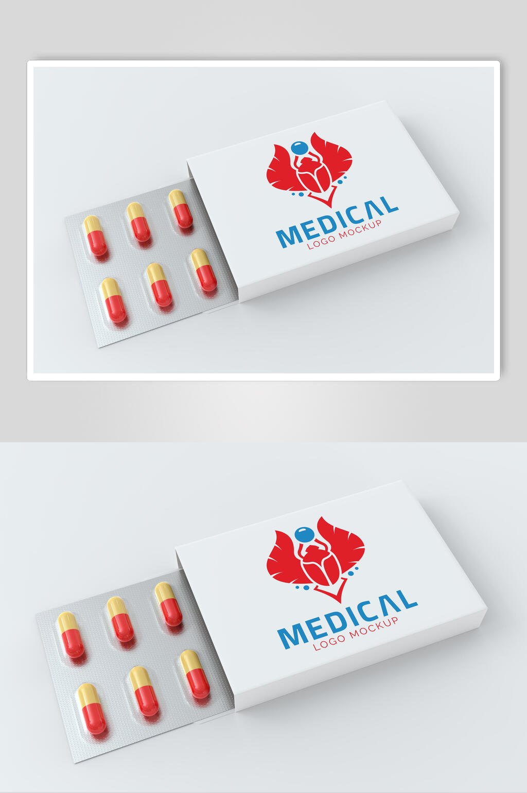 极简LOGO展示样机素材