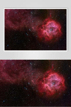 红色宇宙太空高清图片