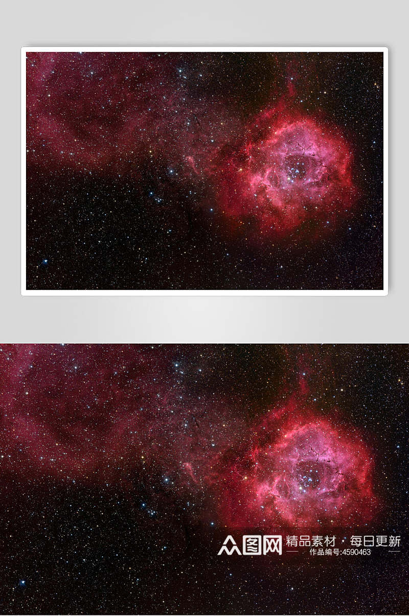红色宇宙太空高清图片素材