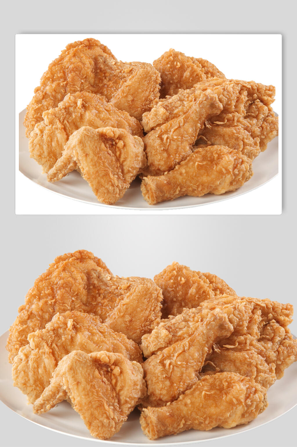 美味鸡翅油炸小吃摄影图素材