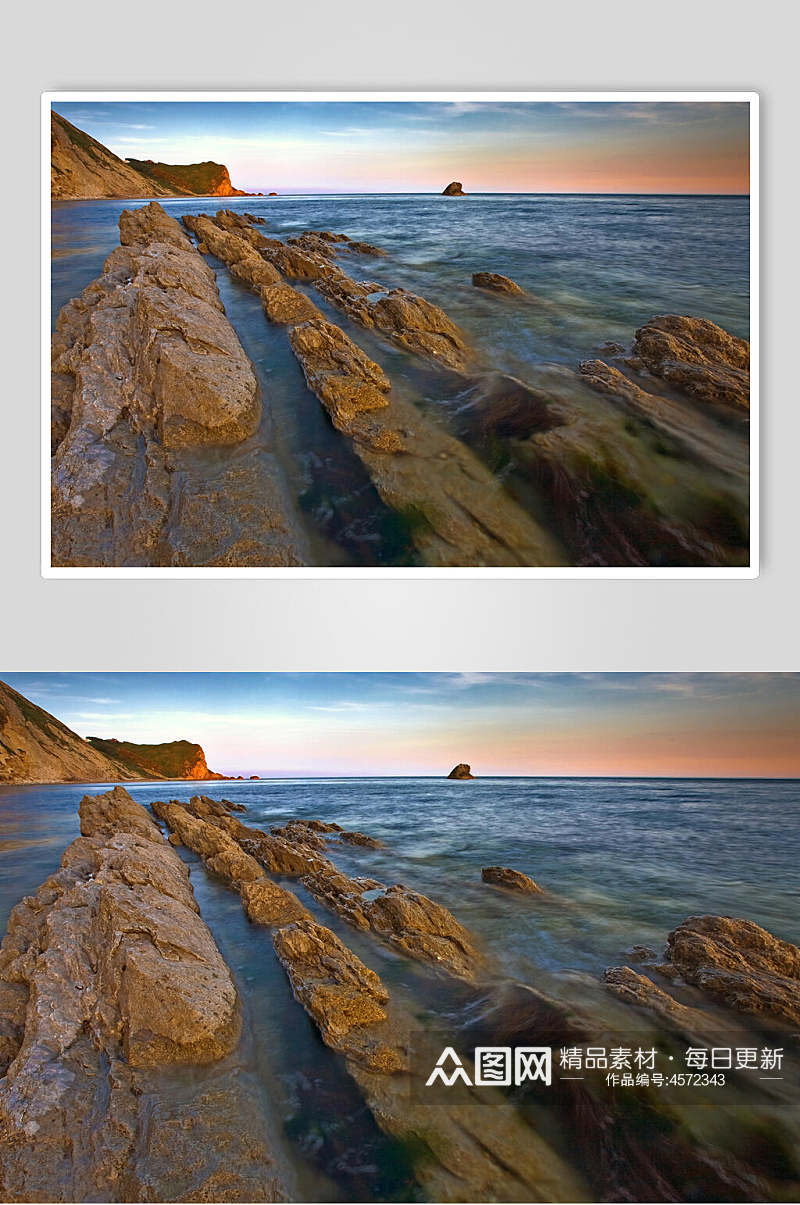 海洋谯石大自然景观摄影图素材