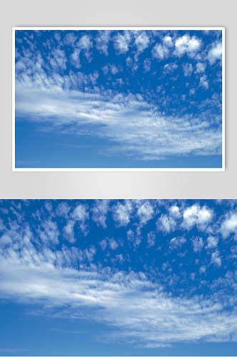 轻薄的云朵蓝天白云图片
