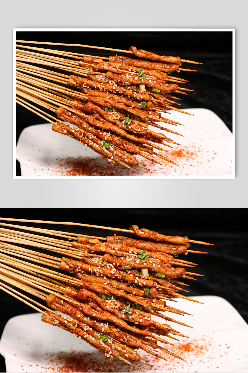 美味肉串羊肉串串串烧烤图片素材