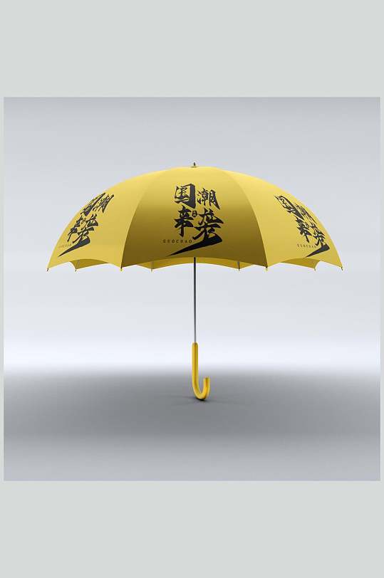 雨伞国潮品牌文创样机