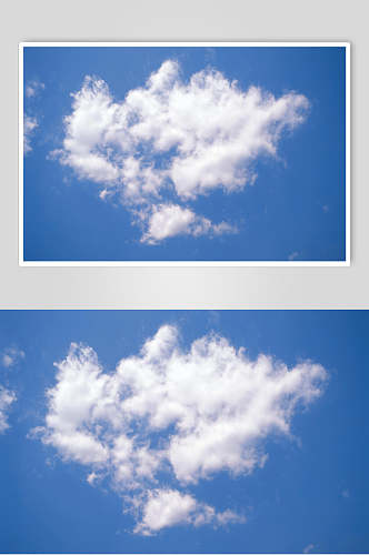 精致大气时尚蓝天白云图片