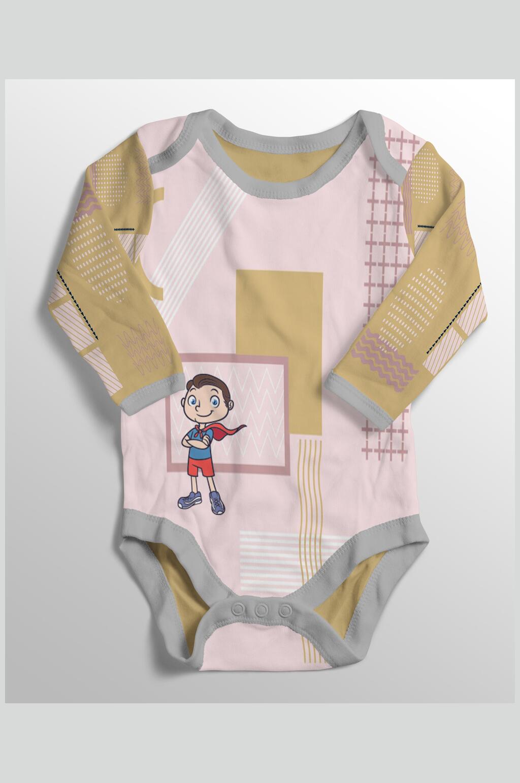 哈伦婴幼儿衣用品VI样机素材