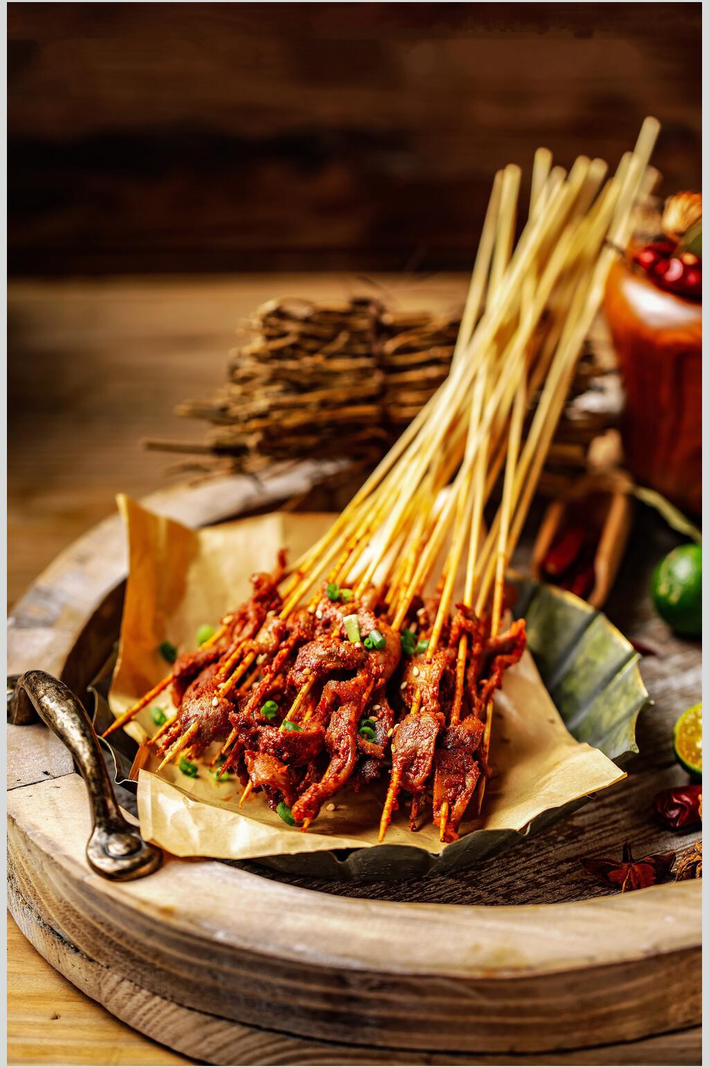 肉串烧烤图片素材