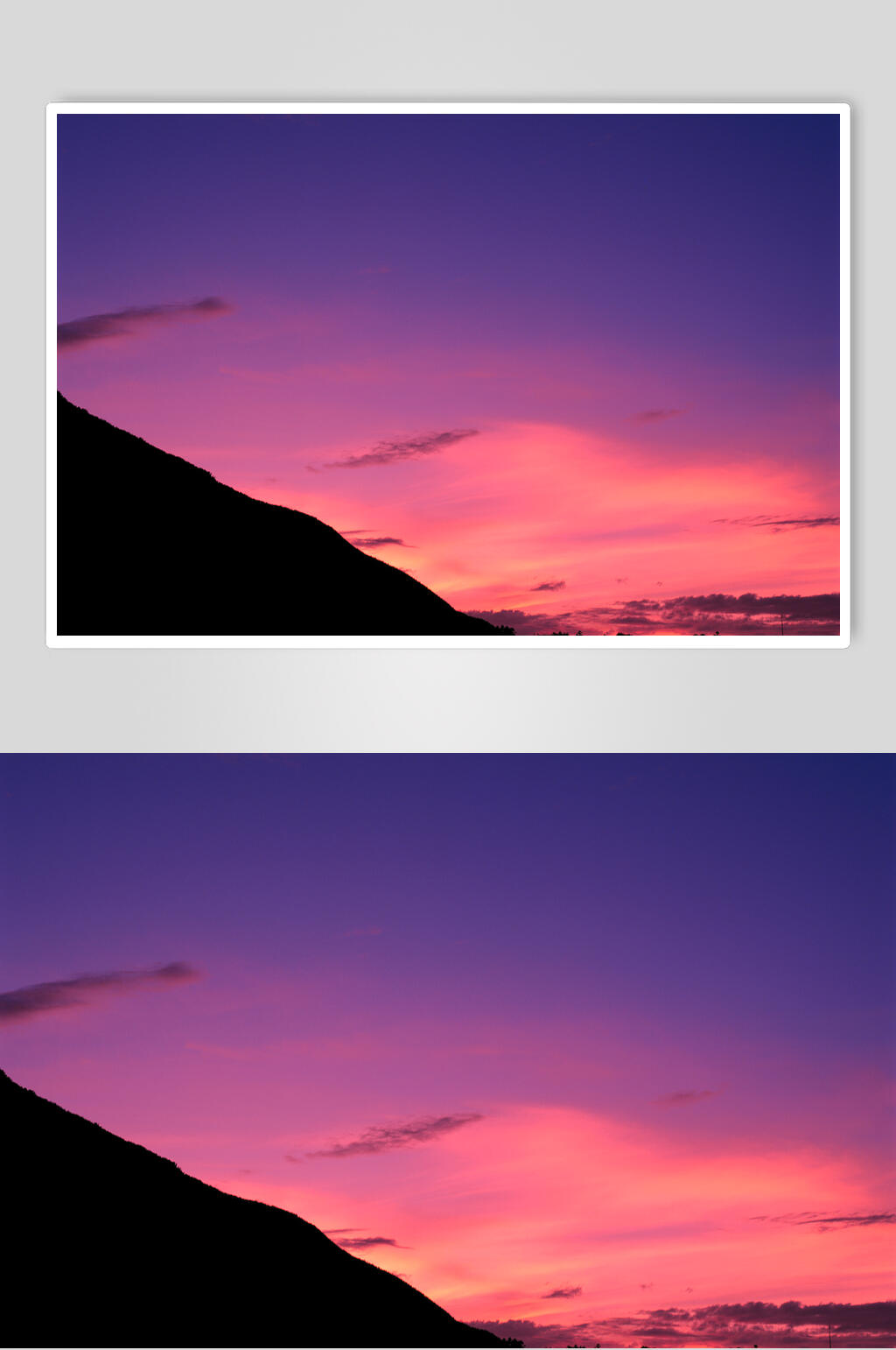 红天夕阳落日图片素材