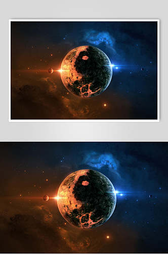 圆球宇宙地球图片