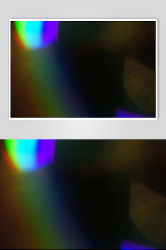彩虹棱镜光效图片