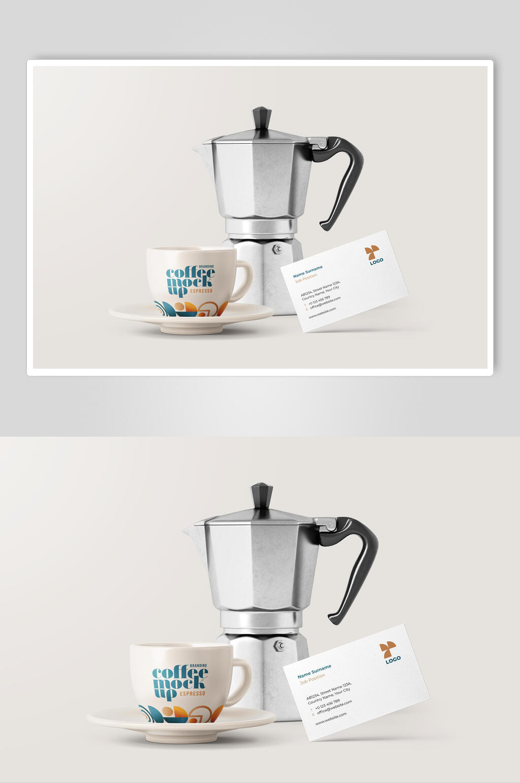 咖啡杯咖啡品牌VI样机素材