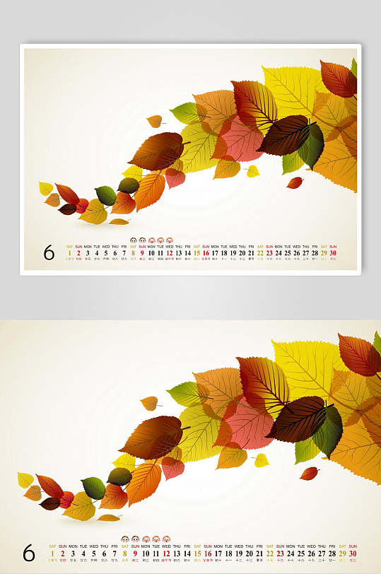 叶子自然风光树林图片