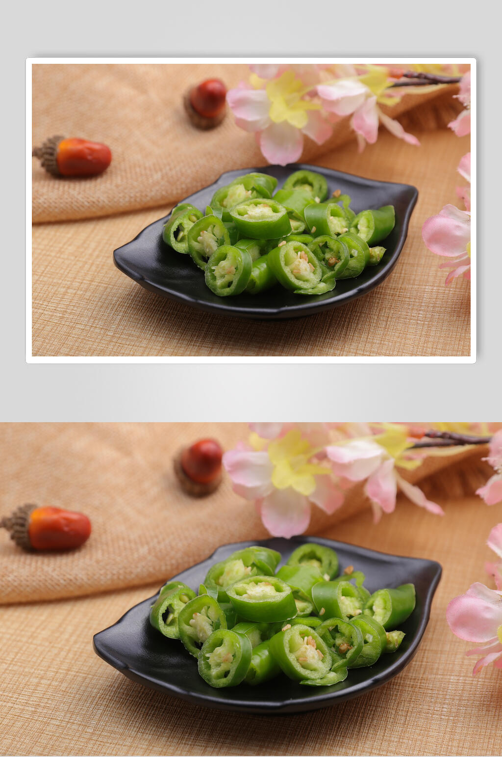 炒饭辣椒图片素材