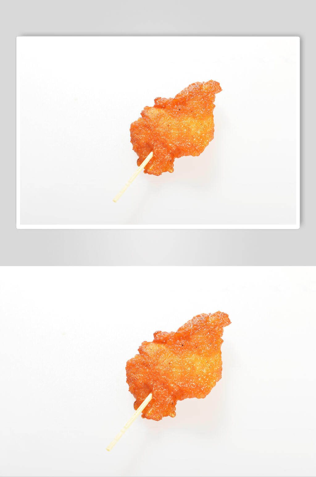 时尚鸡块烧烤炸串摄影食品高清图素材