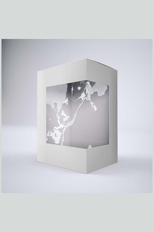 侧面玩具展示纸盒样机