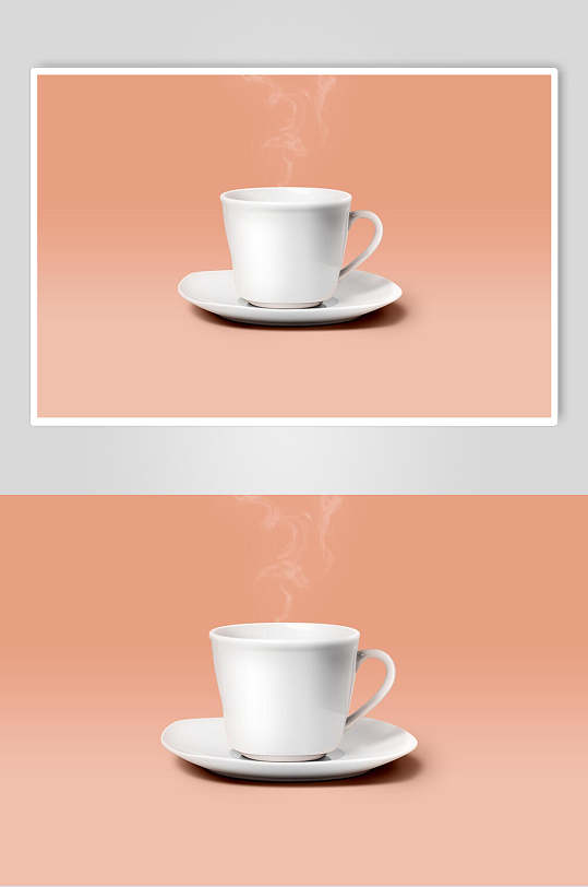 杯子瓷器个性马克杯样机