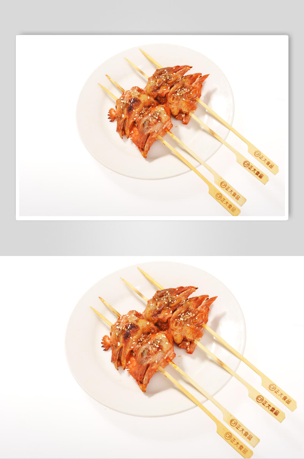 健康美味烧烤炸串摄影食品高清图素材