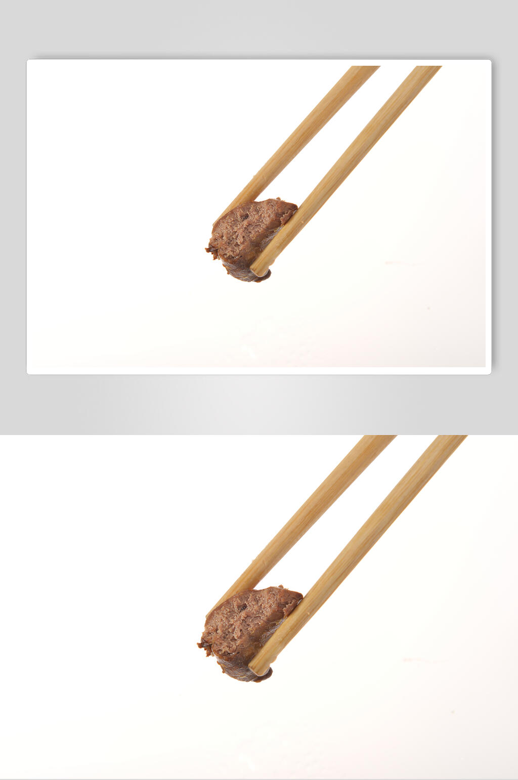 白底牛肉烧烤炸串摄影图素材