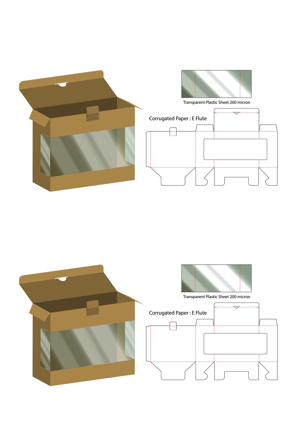盒子设计甜品纸箱刀模包装盒展开图立即下载创意甜品纸箱刀模包装盒