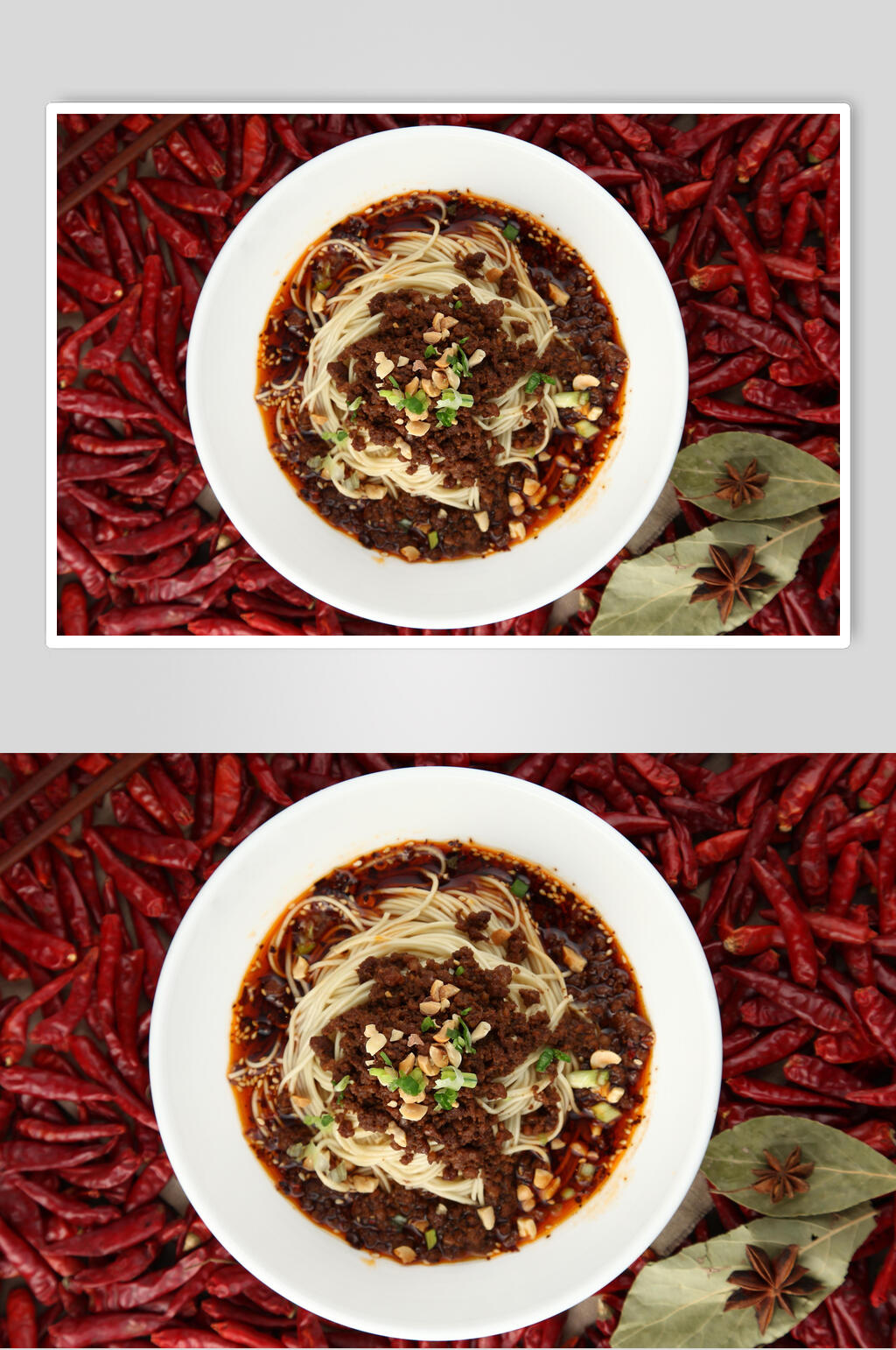营养美味重庆小面摄影高清图片素材