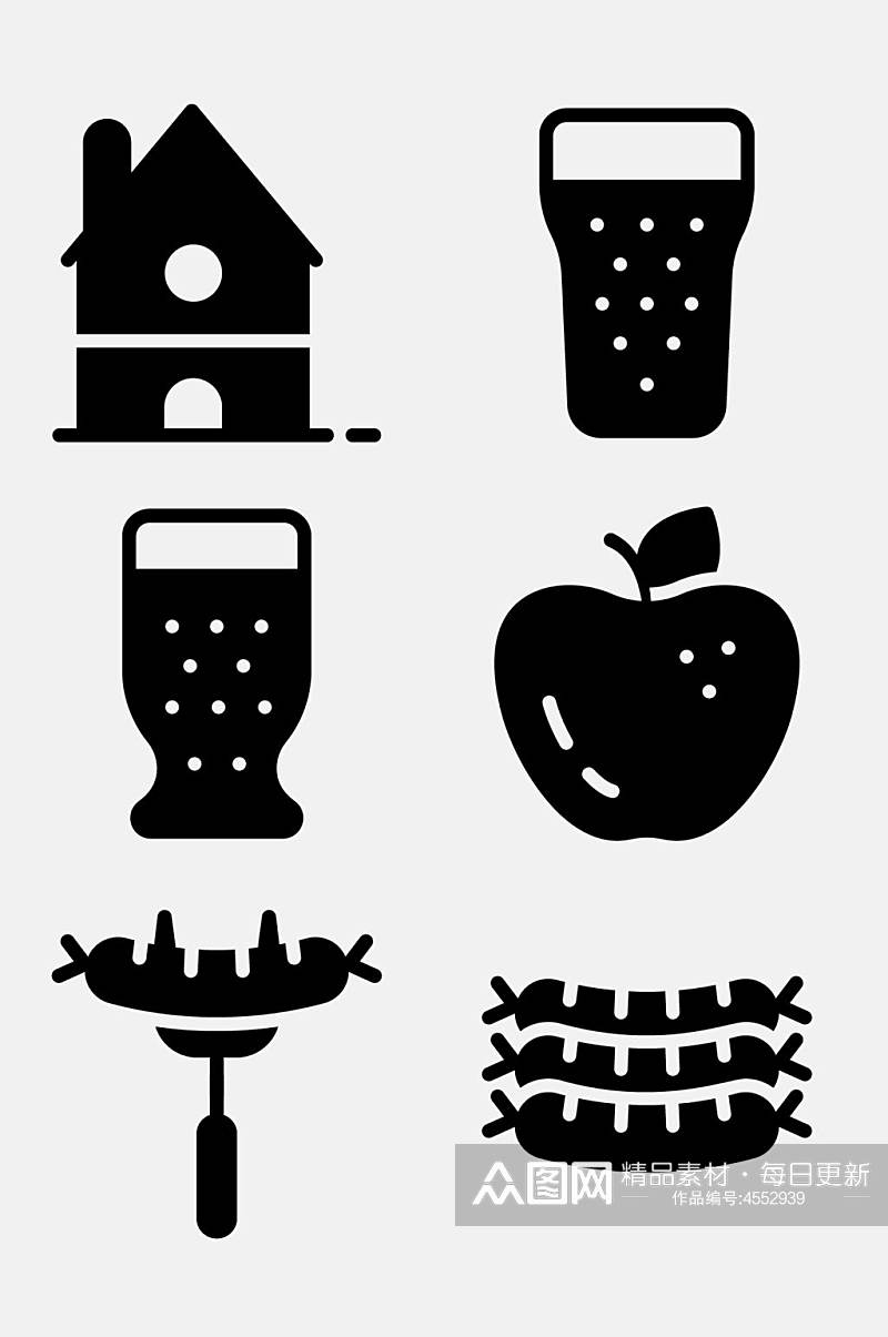苹果德国地域文化图标免抠素材素材