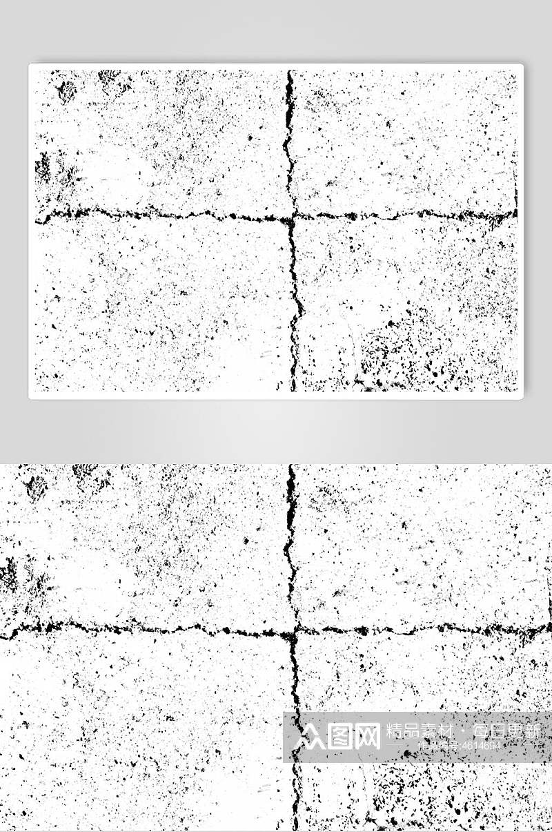 灰色磨损裂纹纹理图片素材