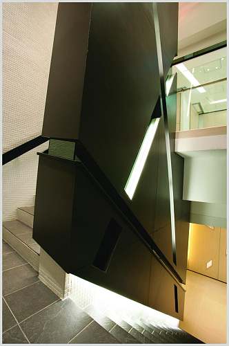 楼梯台阶简约设计装潢效果图