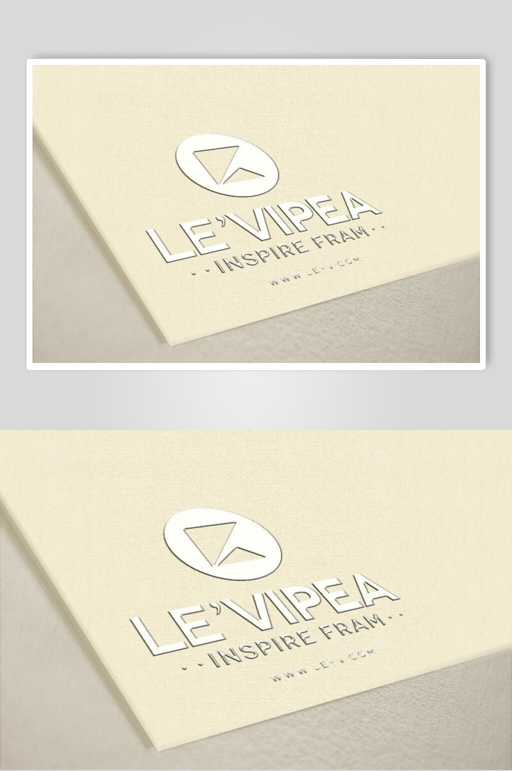 精致立体LOGO样机素材