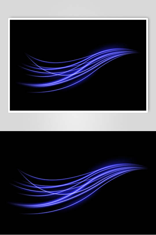 蓝色线条光效图片-蓝色线条光效素材下载-众图网