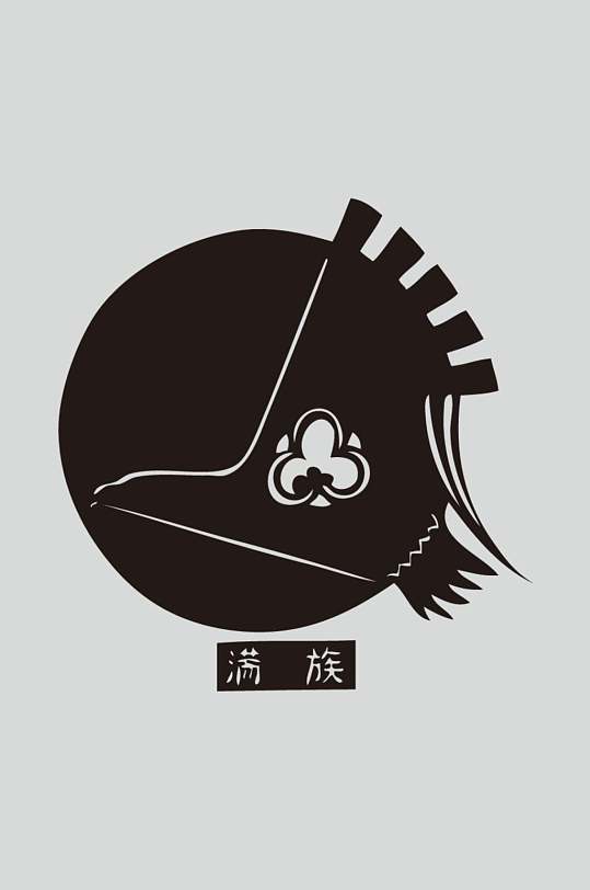 满族民族装饰图案矢量素材