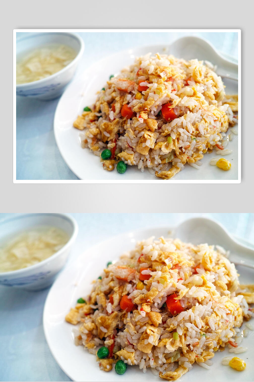 蛋炒饭图片素材
