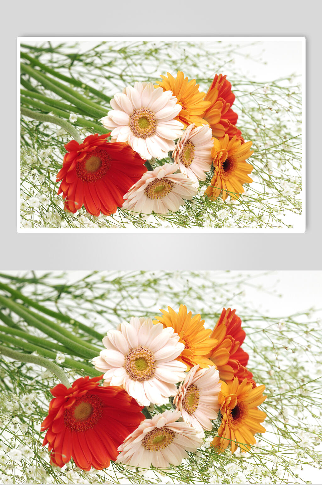 鲜花花束造型图片素材