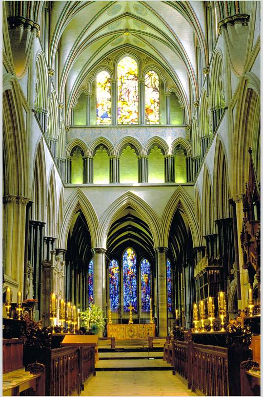 高端唯美教堂场景图片