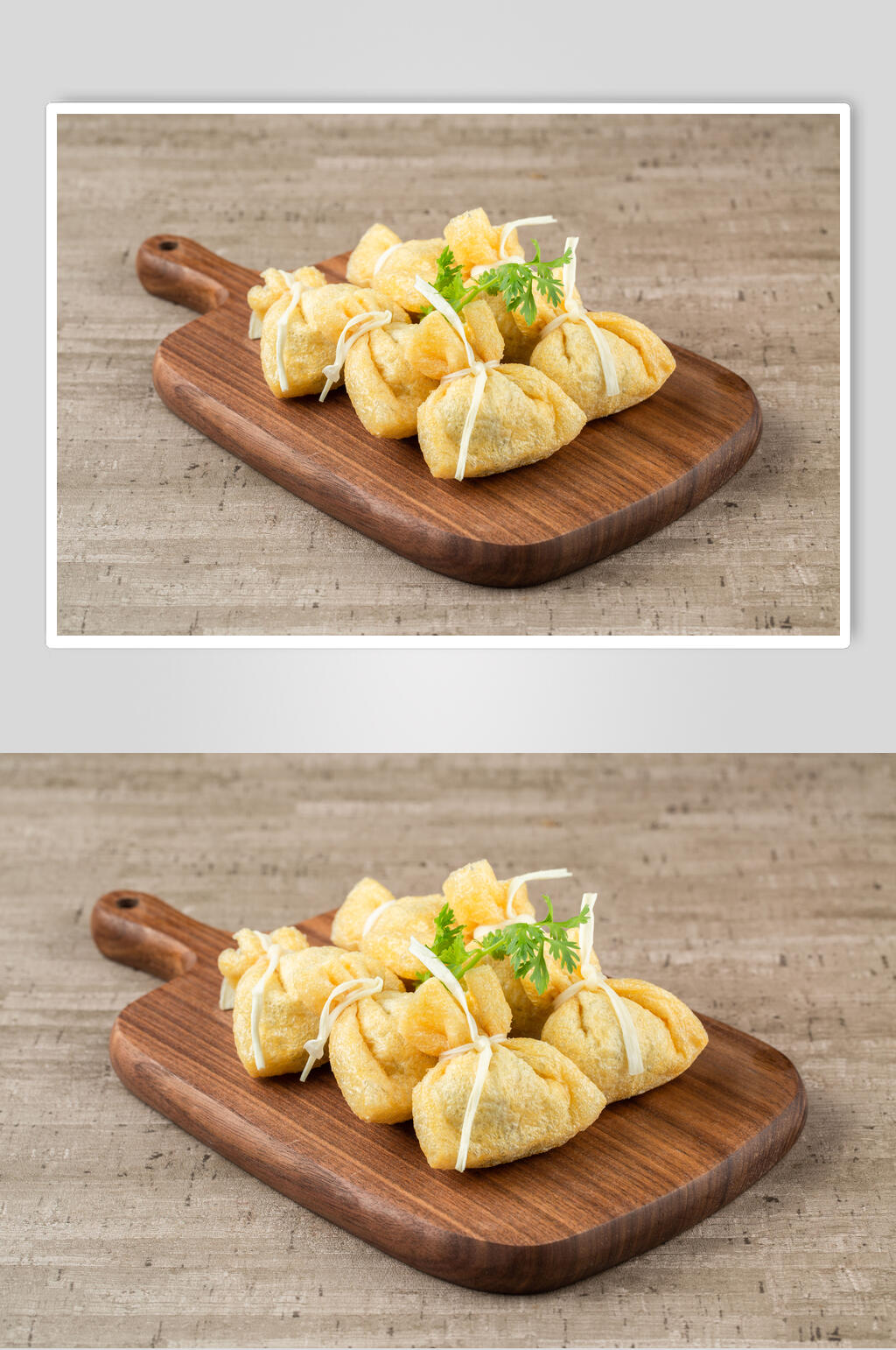 蛋饺木桌面烫菜摆拍图片素材