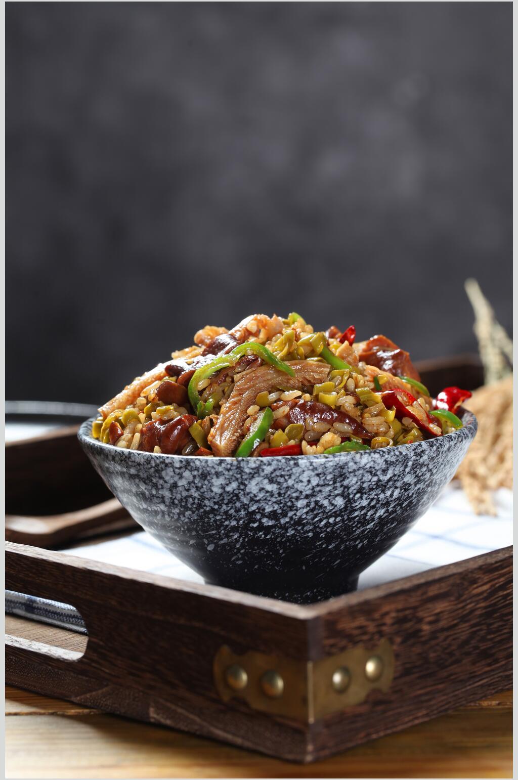 精品炒饭食品高清图片素材