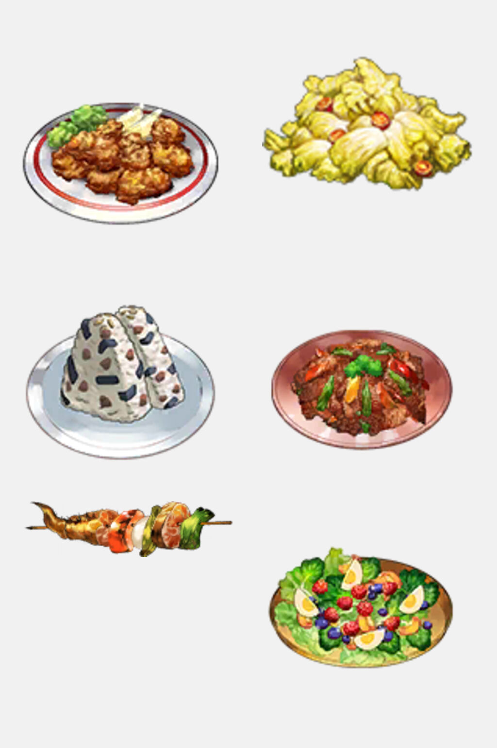 大气串串写实手绘食物免抠素材素材