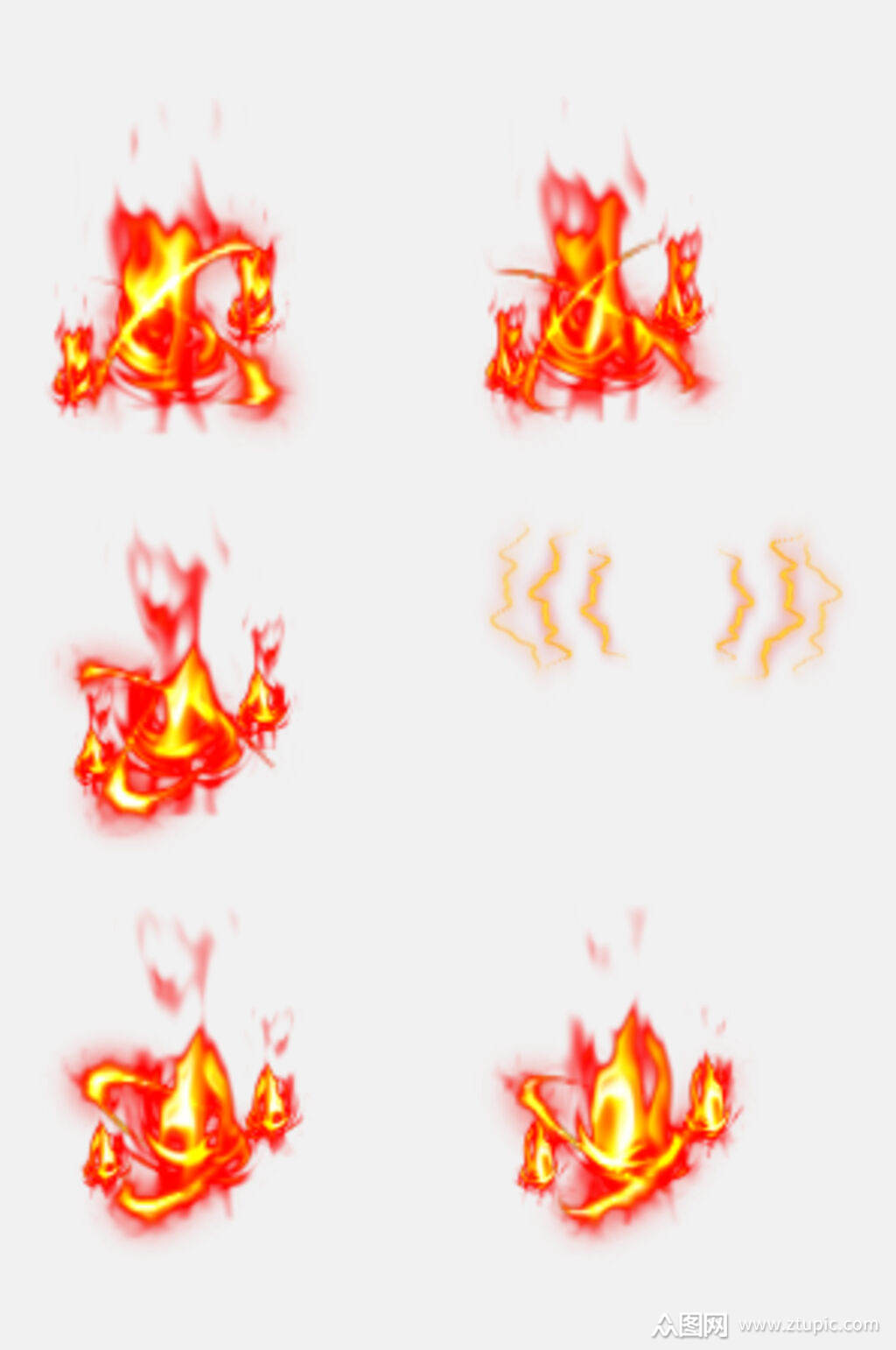 火焰法阵魔力特效免抠素材素材