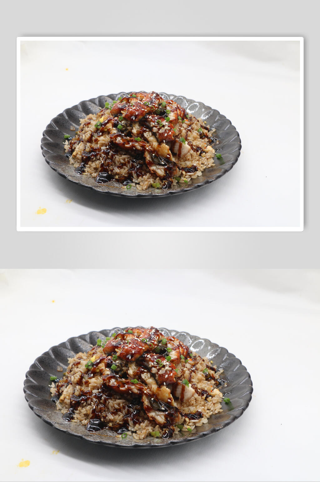 招牌腊肉炒饭食品高清图片素材