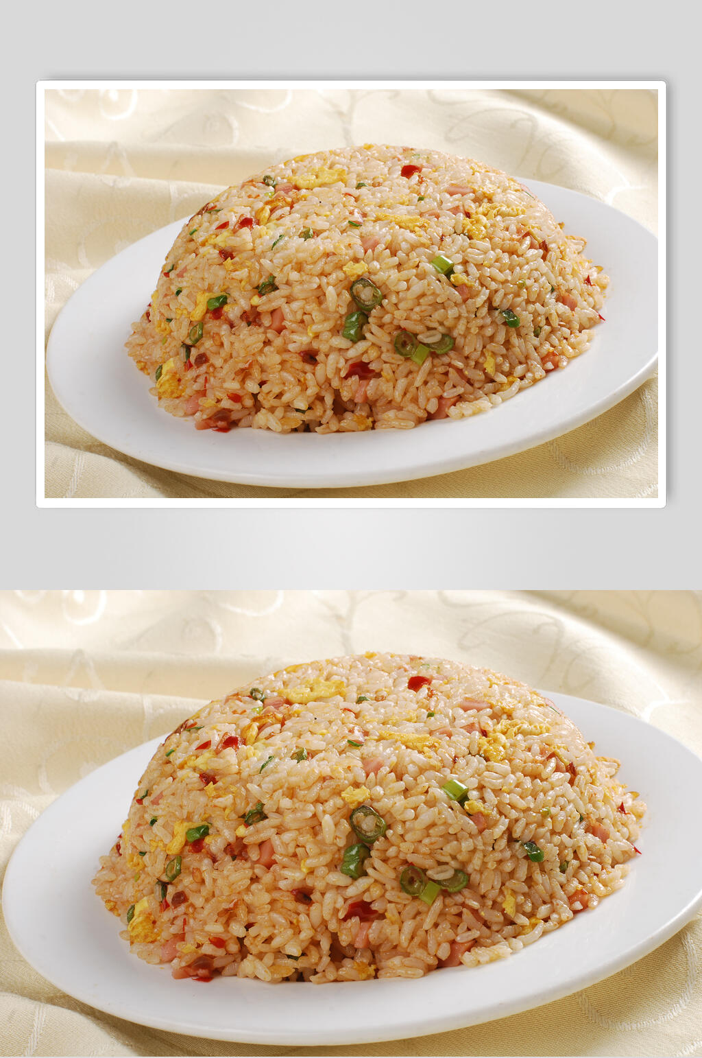 鸡蛋炒饭图片素材