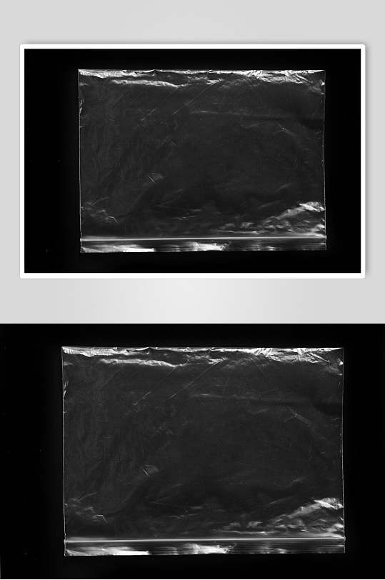 透明黑色的塑料薄膜图片