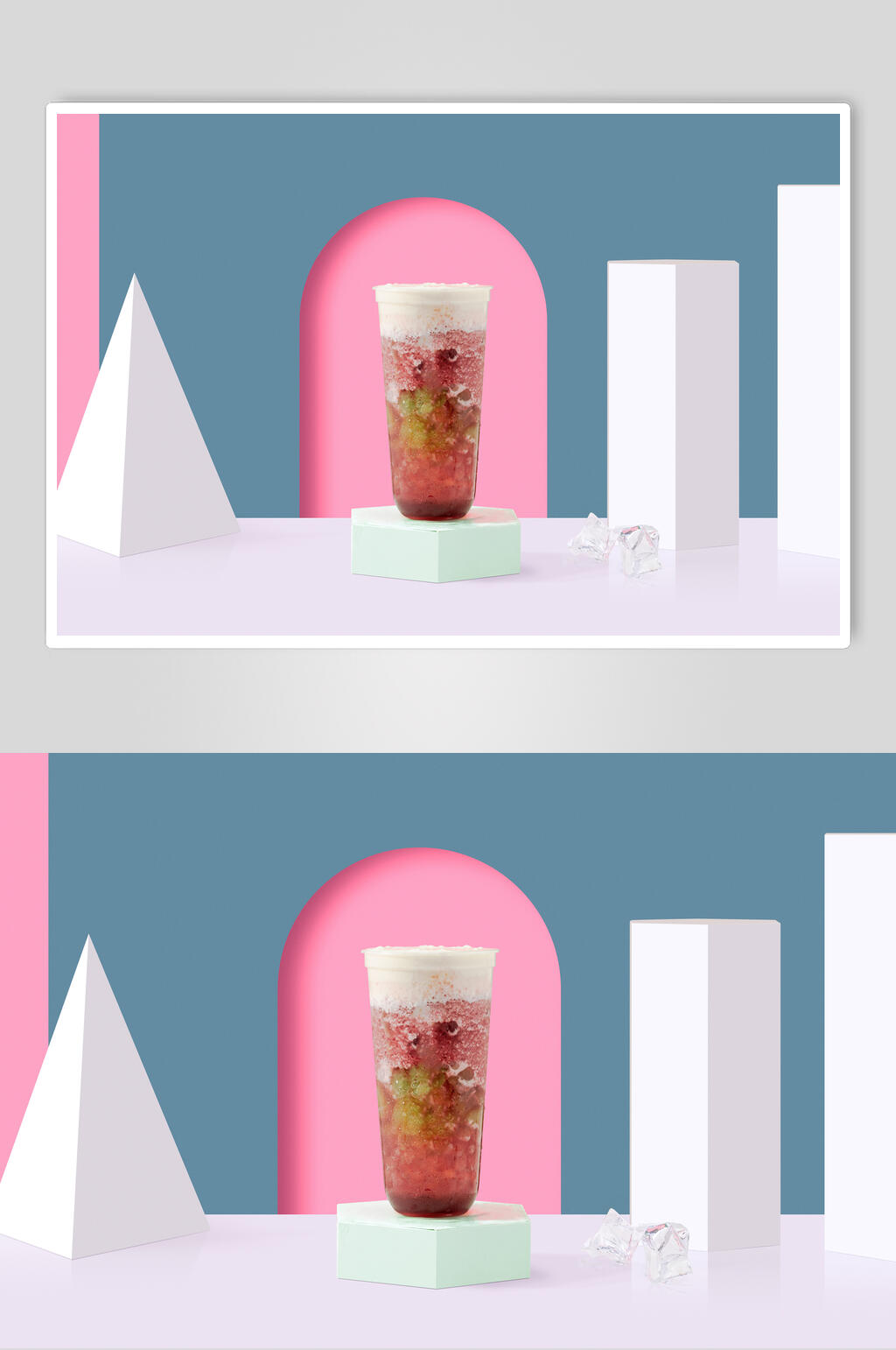时尚个性创意奶茶饮品摆拍图片素材