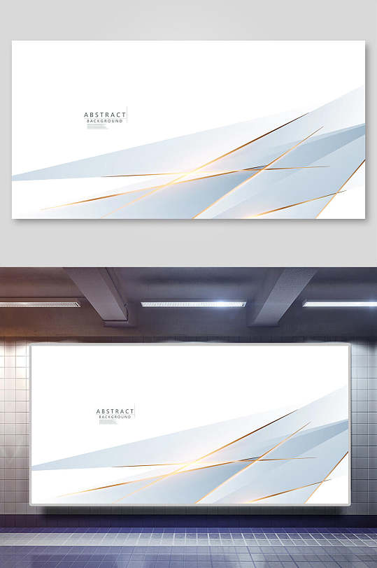 英文字母线条高端白金矢量背景-众图网