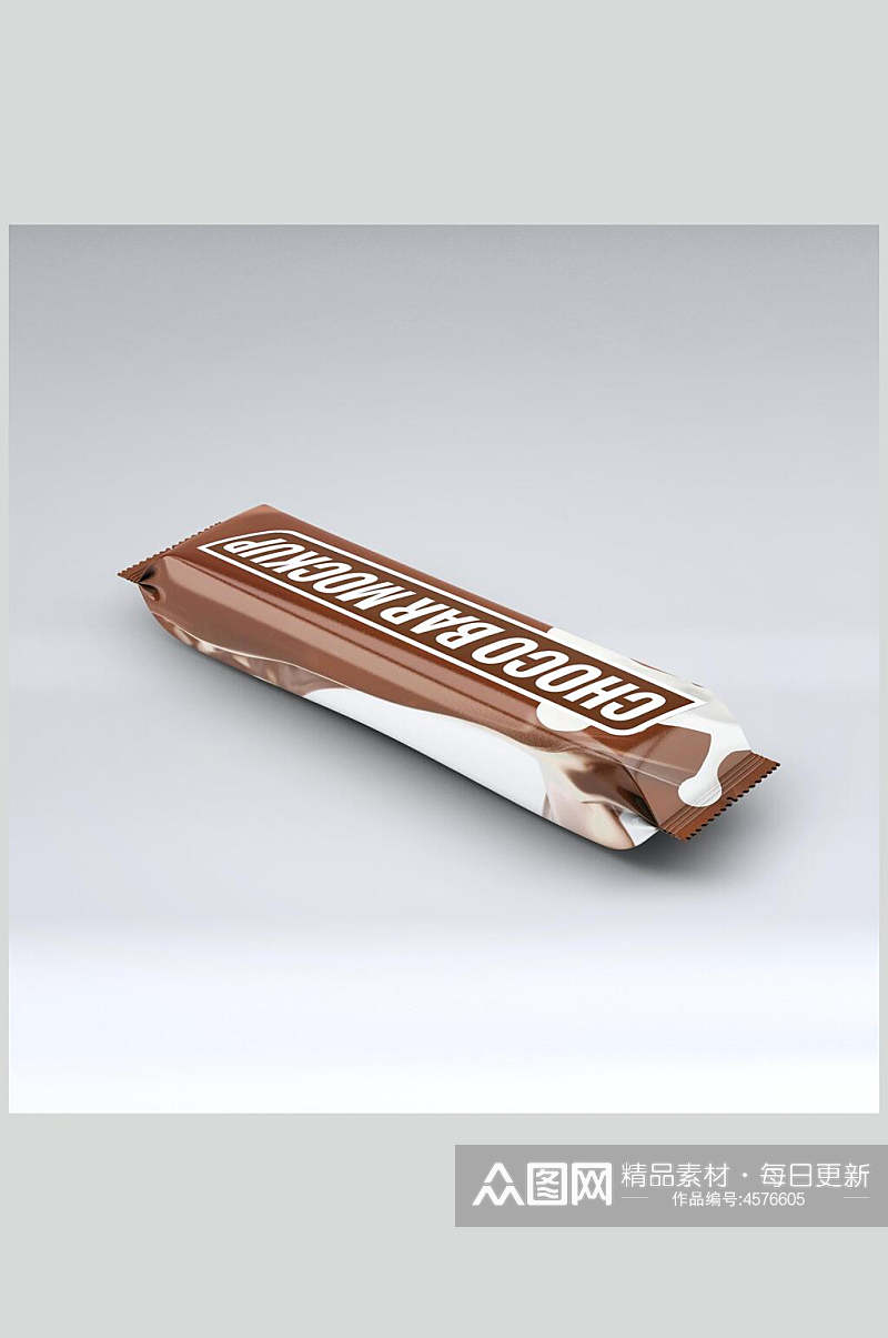 创意巧克力口香糖样机素材