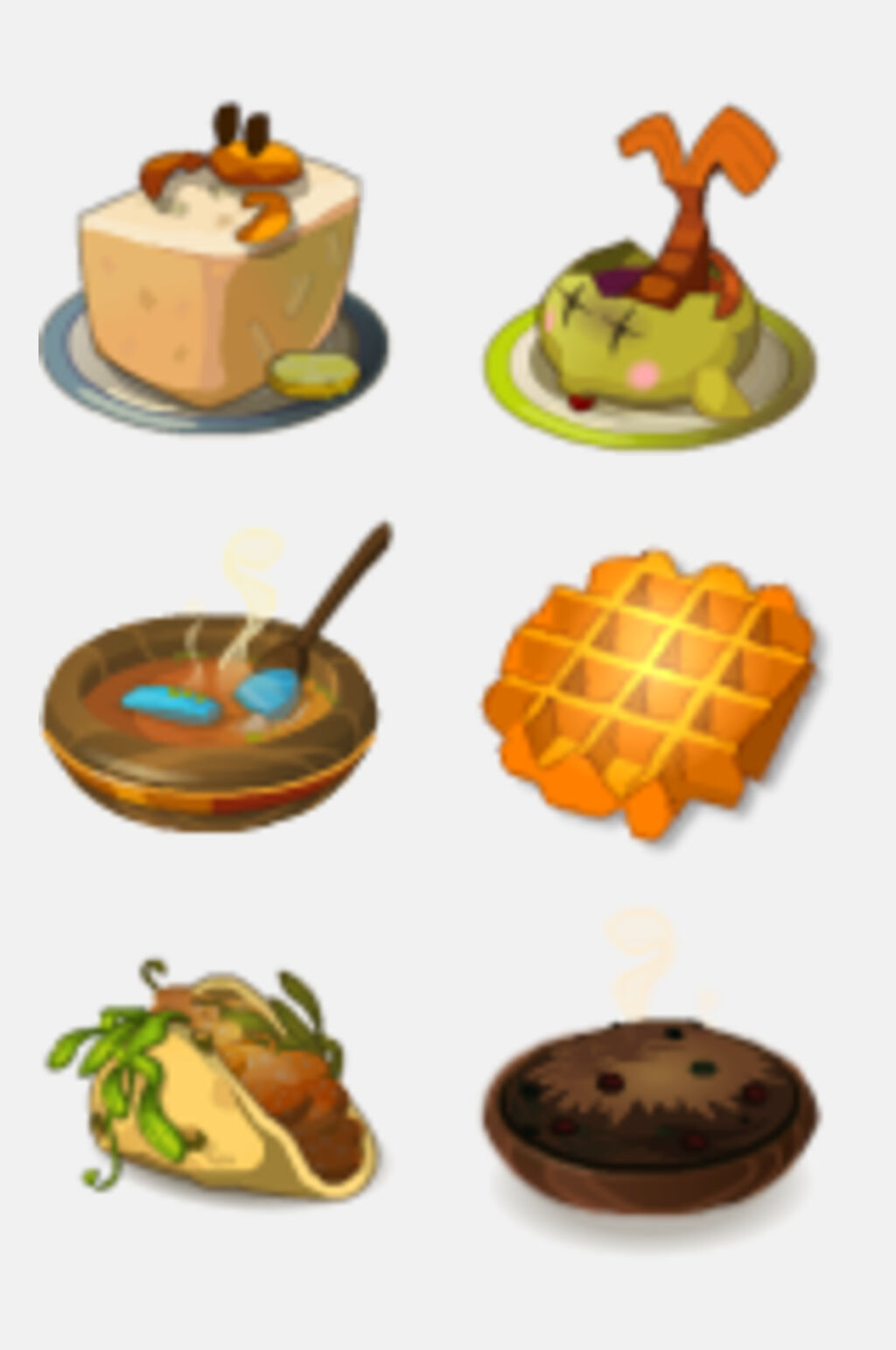 美味恶魔食物免抠素材素材