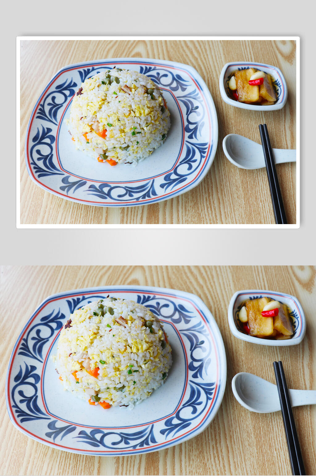 咸菜炒饭图片素材