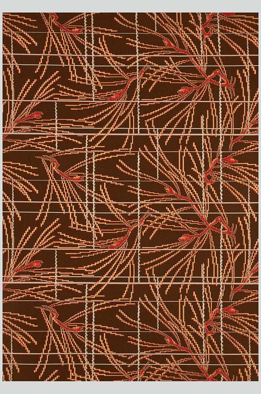 灰色线条日式和风图案图片