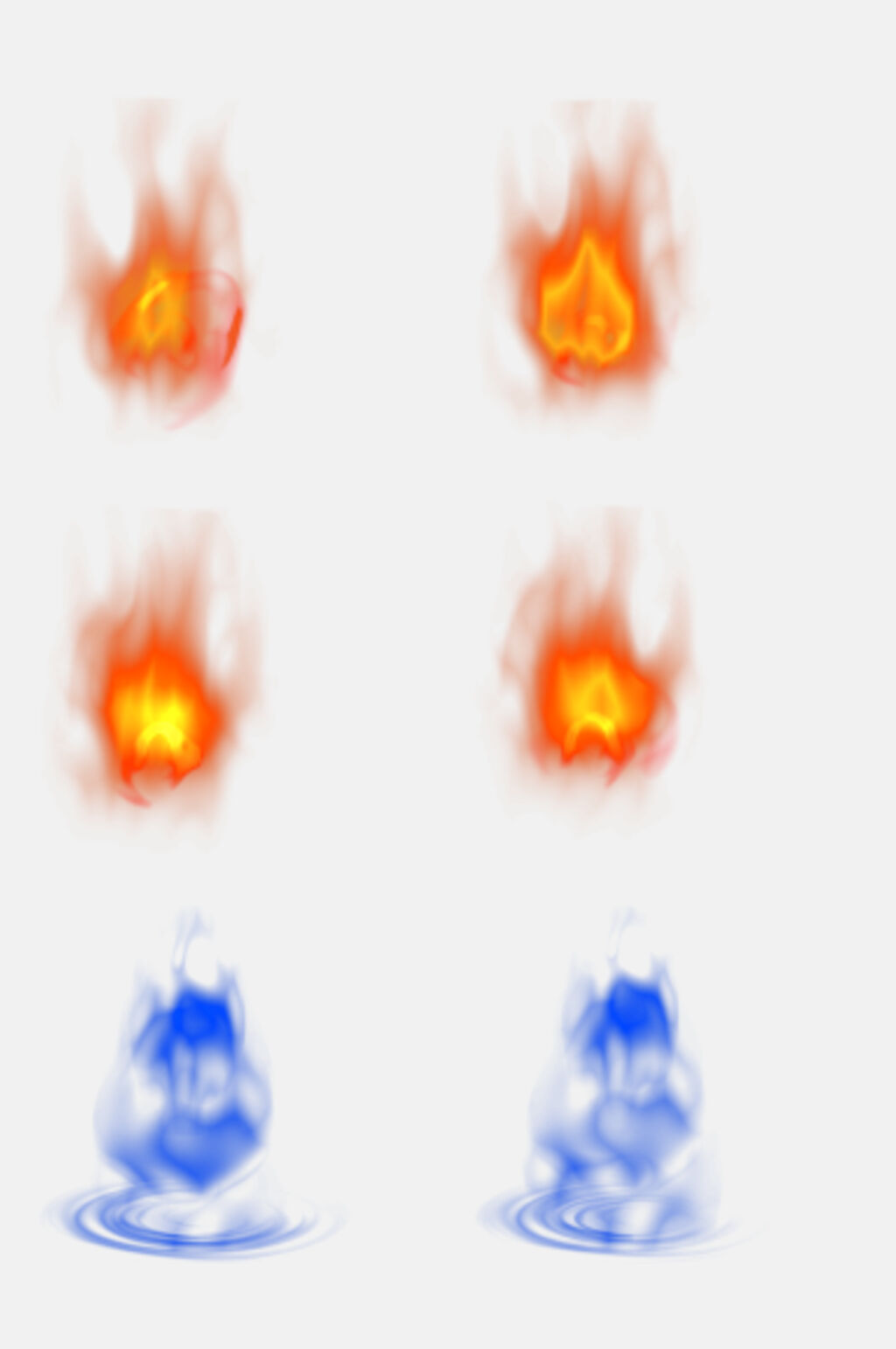 红蓝色魔药魔法法阵免抠素材素材